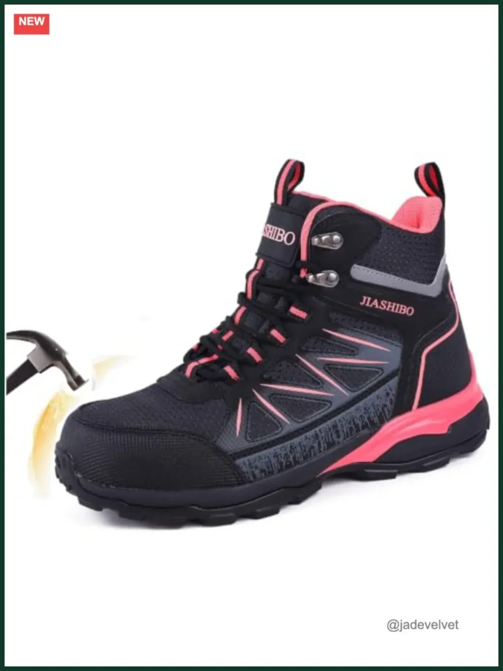 Steel Toe Insulated Work Boots Women Slip Resistant Puncture Proof